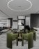 Modern living room dining room kitchen - Thumbnail 10