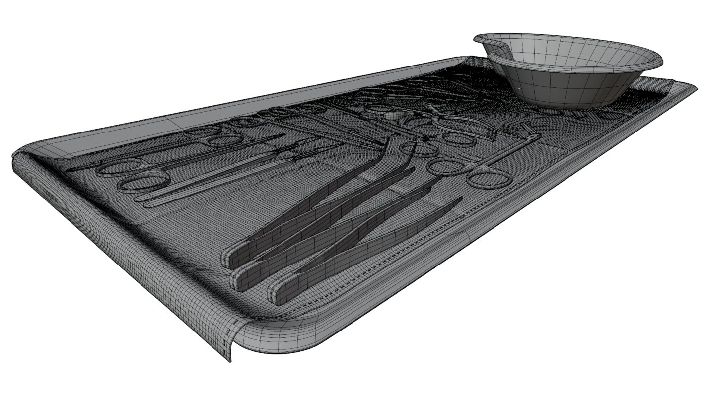 Tray with surgical equipment - Image 14