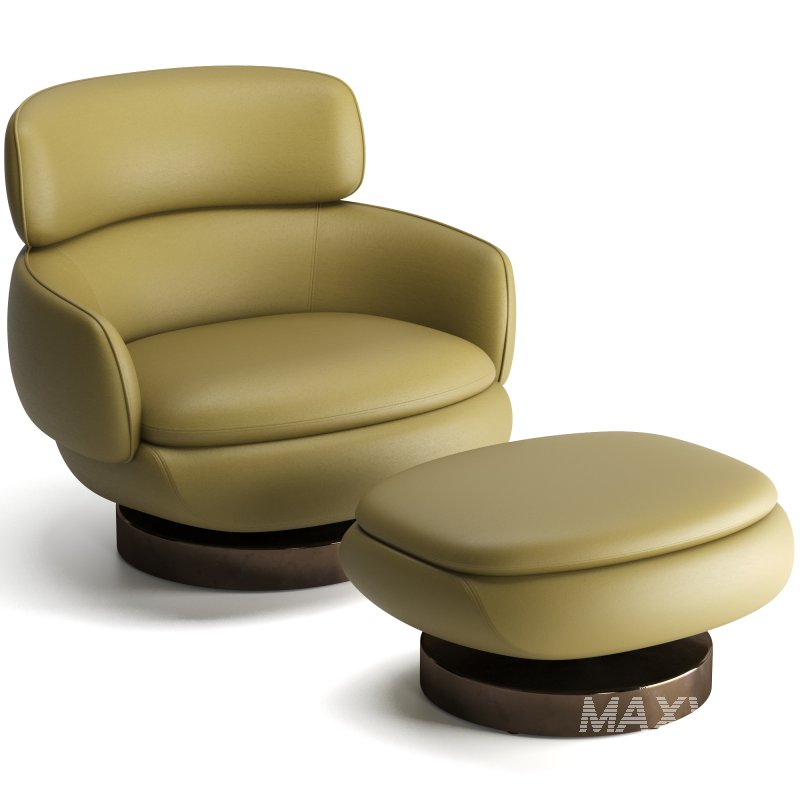 Minotti Vivienne Bergere Amchair - Image 4