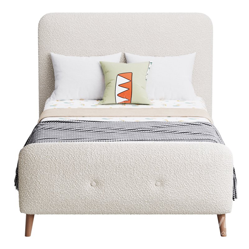 Flannelette Beige bed - Image 5