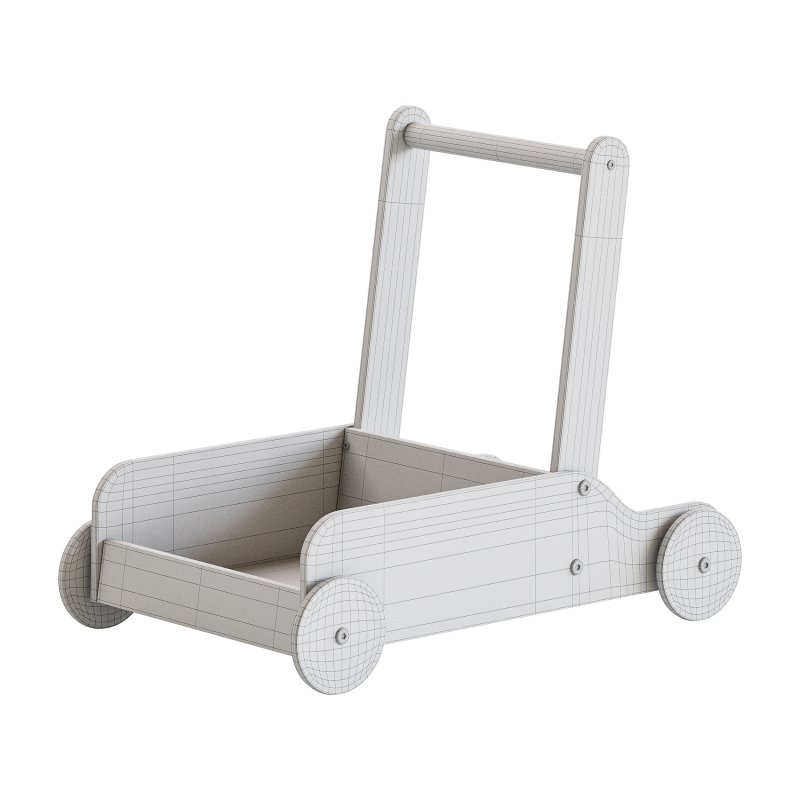 Bonnie Wooden Push Cart by Liewood - Image 14