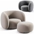 EOF 1 Armchair By Galeriesigne - Thumbnail 2