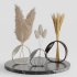 Indoor Bouquet Pampas Bunny tail Wheat - Thumbnail 1