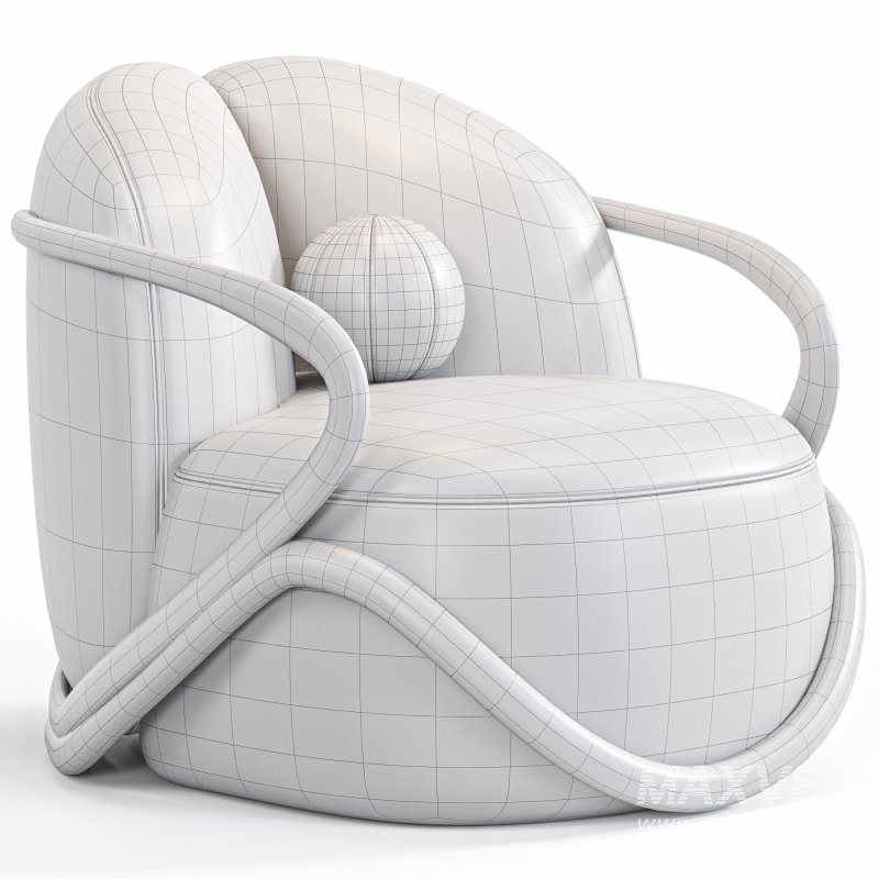 Hug Armchair By Giorgetti - Image 7