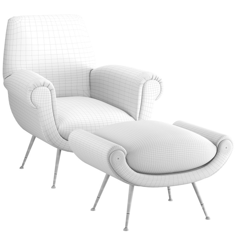 Minotti Albert & Ile Amchair - Image 7