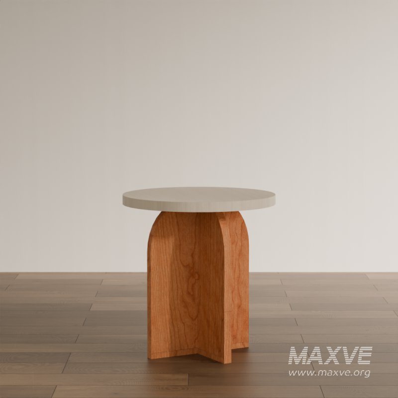 Modern Round Side Table - Image 4