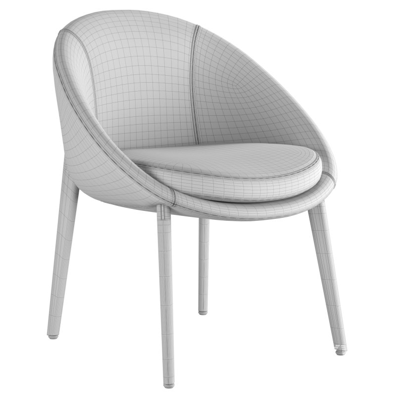 Minotti Lido Dining chair - Image 7