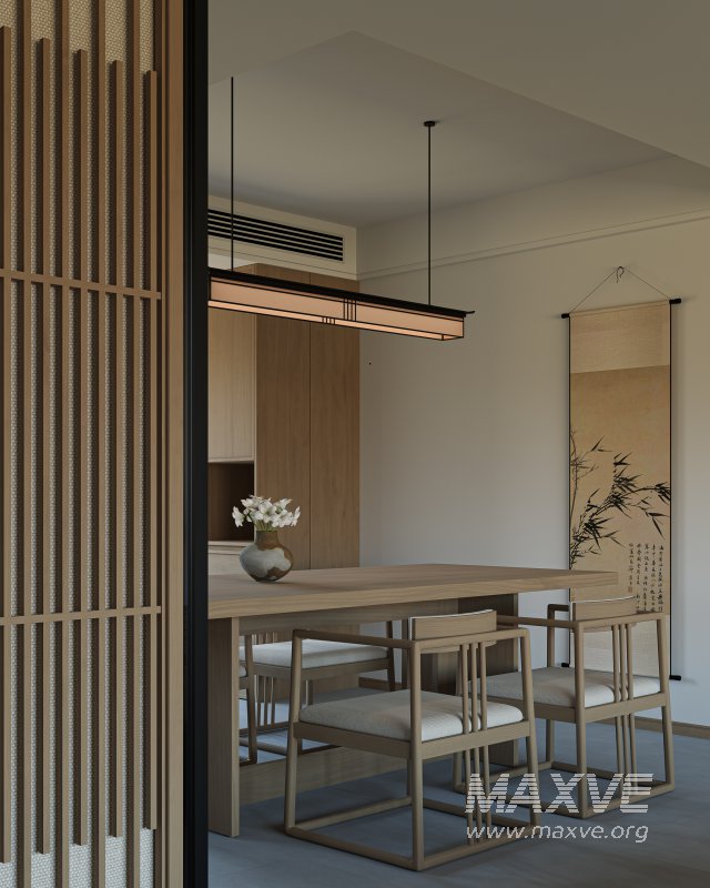 Chinese Living Room Dining Room - Image 10