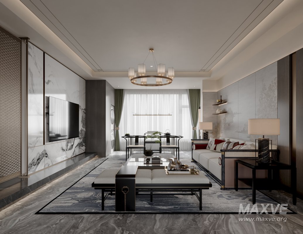 Chinese Living Room - Image 1