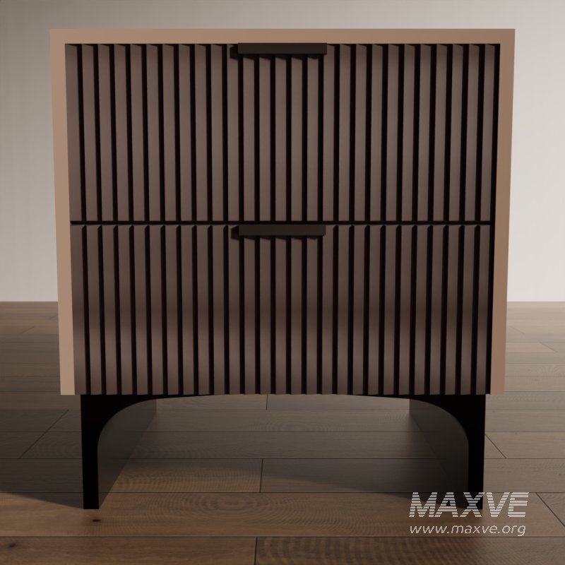 Modern Wooden Side Table - Image 3