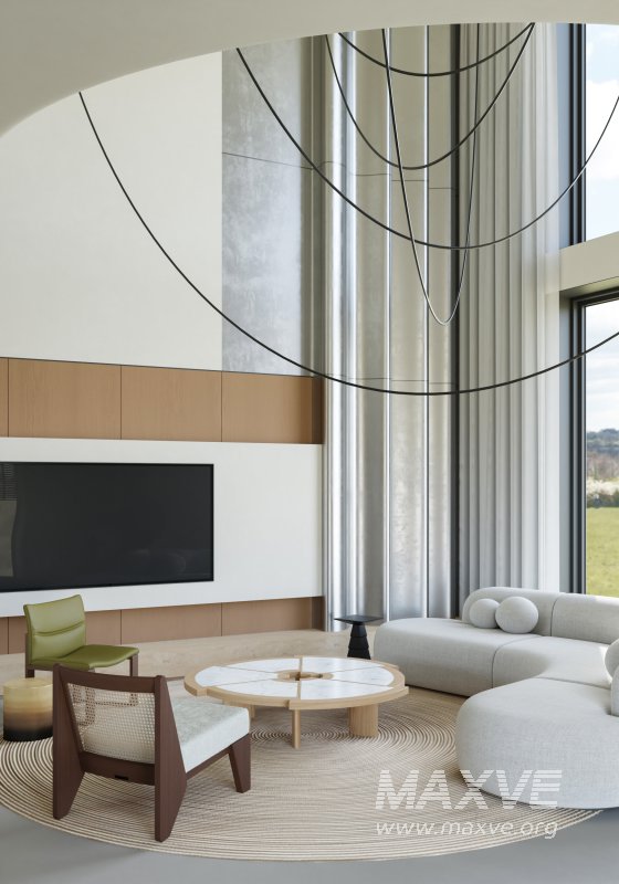 Villa living room and dining room - Image 7