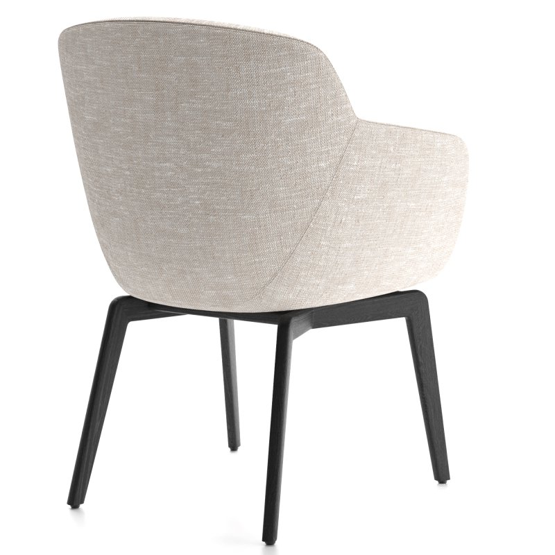 Minotti Belt Dining chair - Image 4