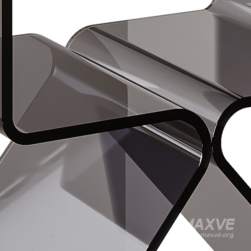 Acrylic Side Table – 3 Color Options - Image 13