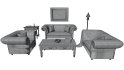 Victorian Sofa Set - Thumbnail 11