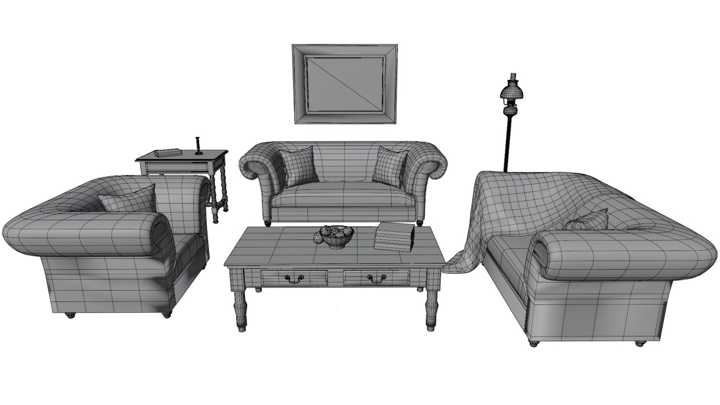 Victorian Sofa Set - Image 11