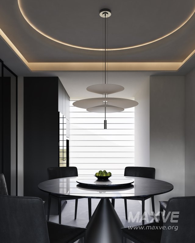 Modern living and dining room - Image 8