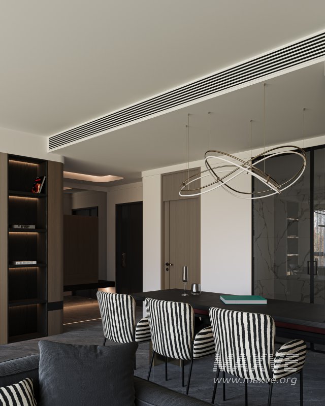 Modern living and dining room - Image 12