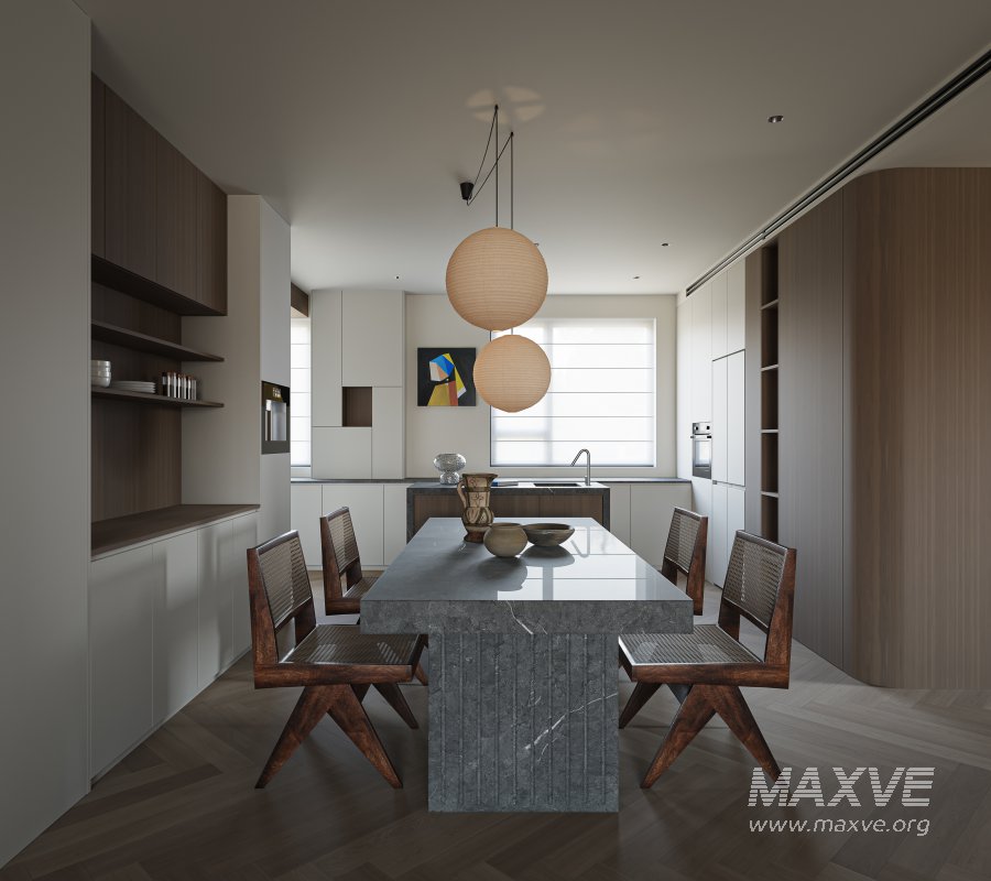 Modern living and dining room - Image 4
