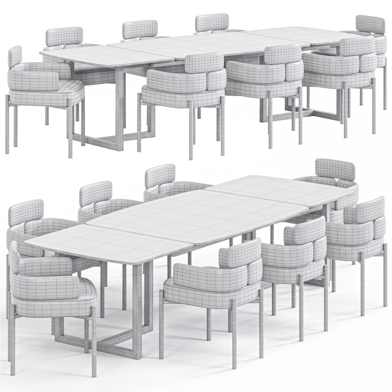 Misam Chair Alcor Table By Amgrades - Image 6