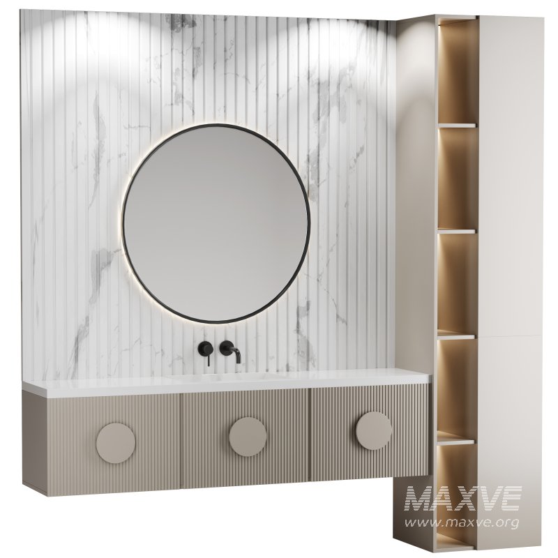 Bathroom Set 07 - Image 6