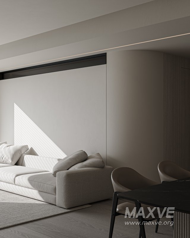 Modern living and dining room - Image 7