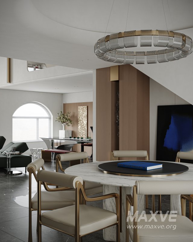 Modern living and dining room - Image 5