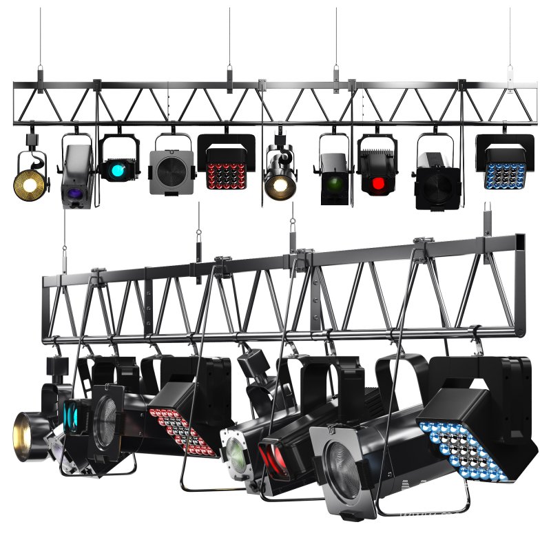 Soft theater farm with lighting equipment - Image 2