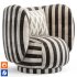 Rico Lounge Armchair By Nest - Thumbnail 1