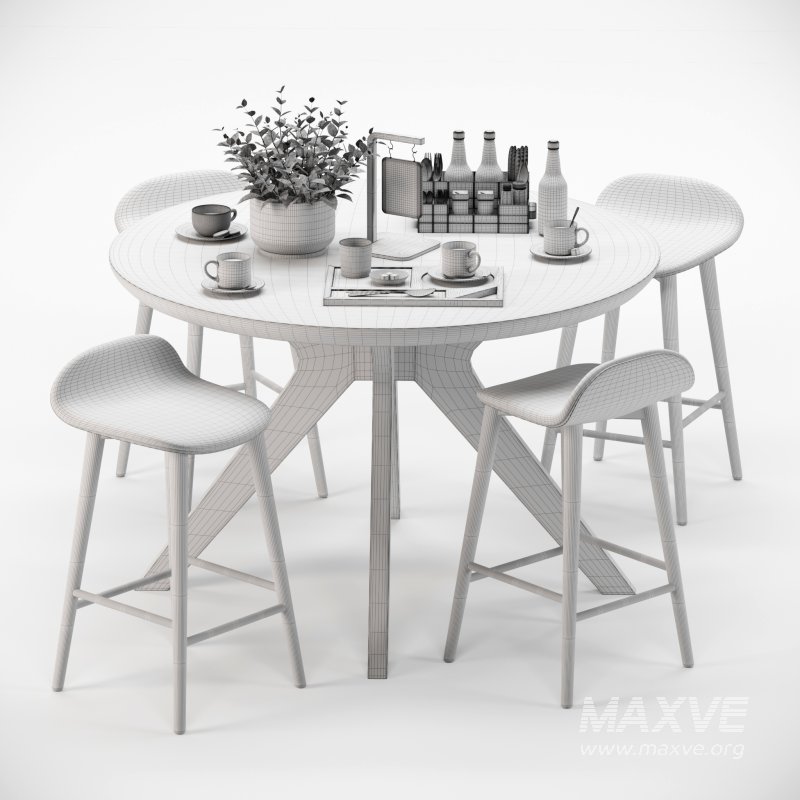 Cafe Set 03 - Image 4