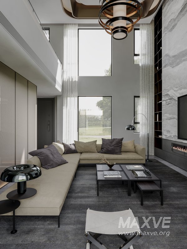 Villa Living Room - Image 6