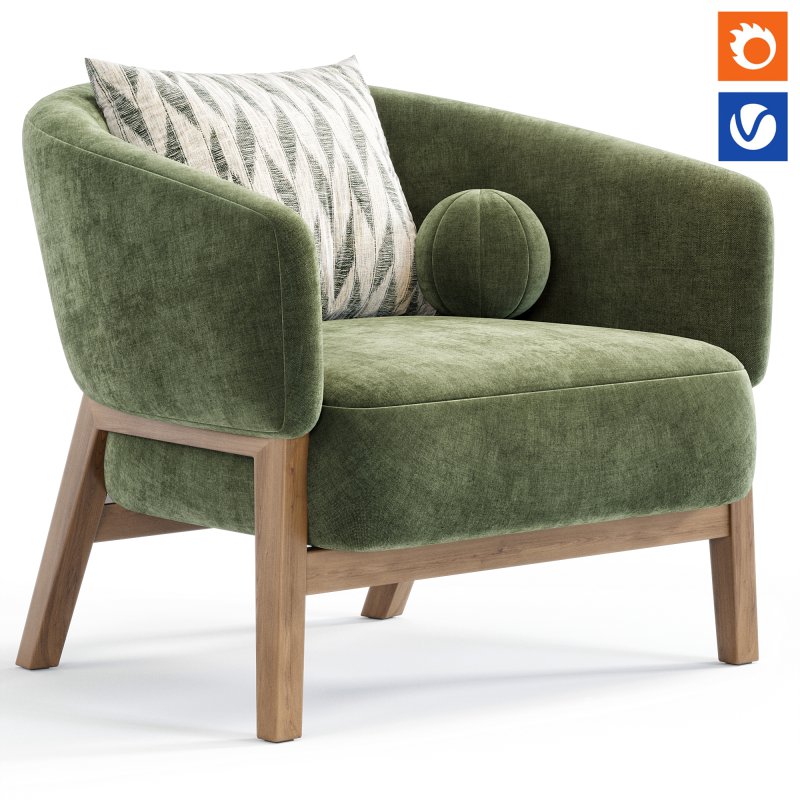 French Connection Armchair By Next - Image 1