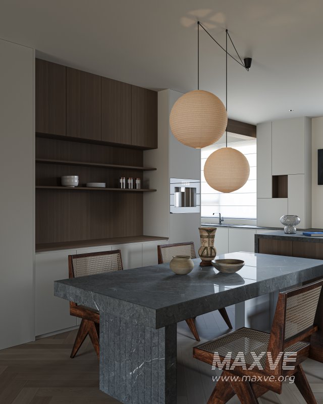 Modern living and dining room - Image 7
