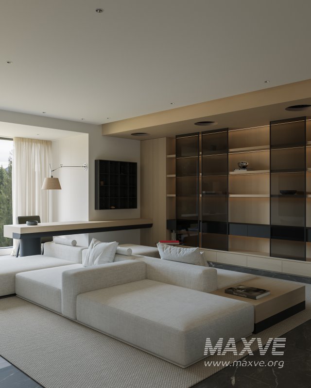 Modern living and dining room - Image 6
