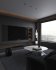 Modern dark living room dining room - Thumbnail 8