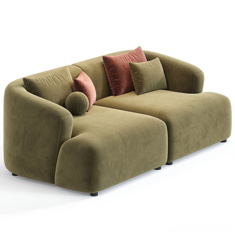 Sofia 2 Plazas Sofa By Westwing - Image 2