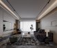 Modern luxury living room and dining room - Thumbnail 1