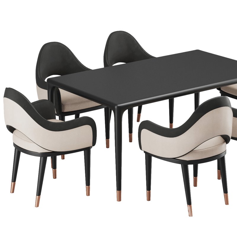Dinning chair and table260 - Image 4