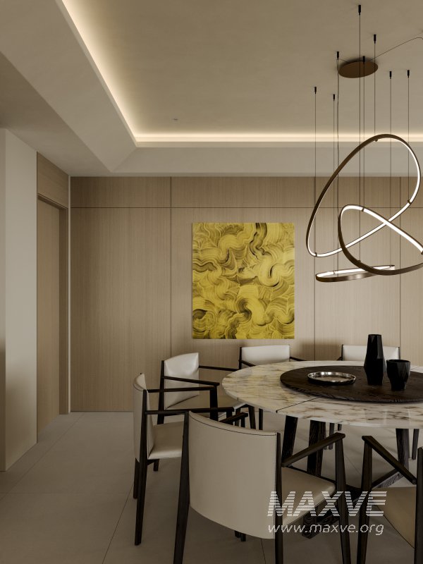 Modern living and dining room - Image 8