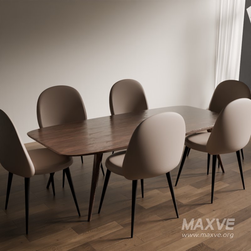 Modern Dining Table Set - Image 5