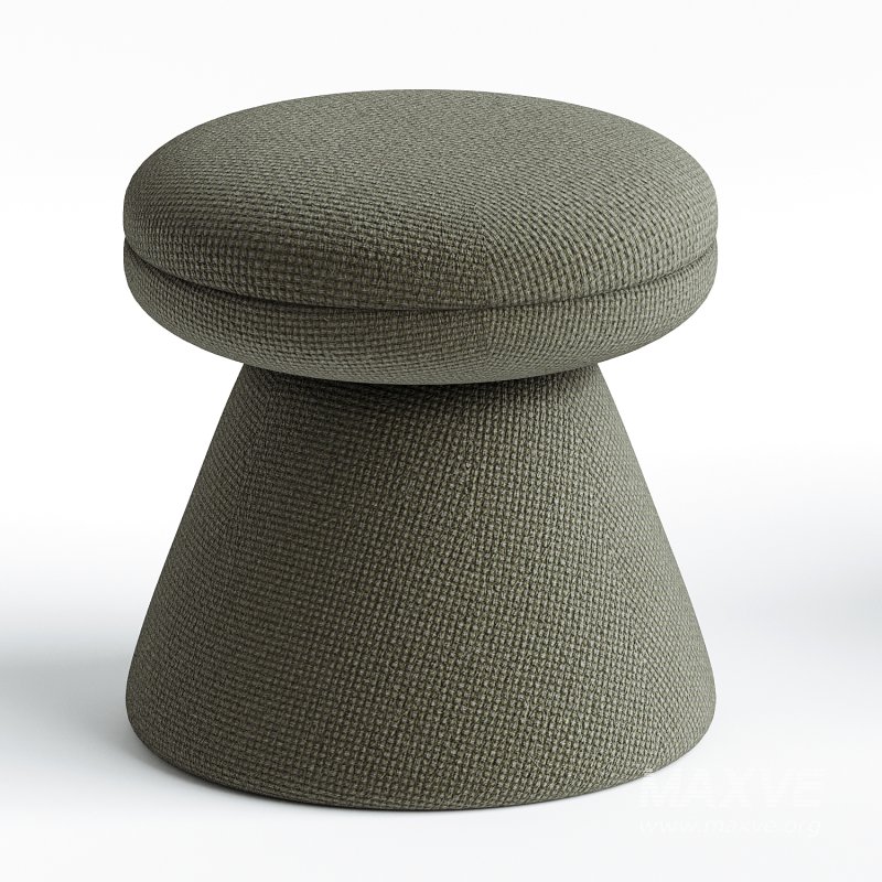 Paxson Boucle Ottoman - Image 1