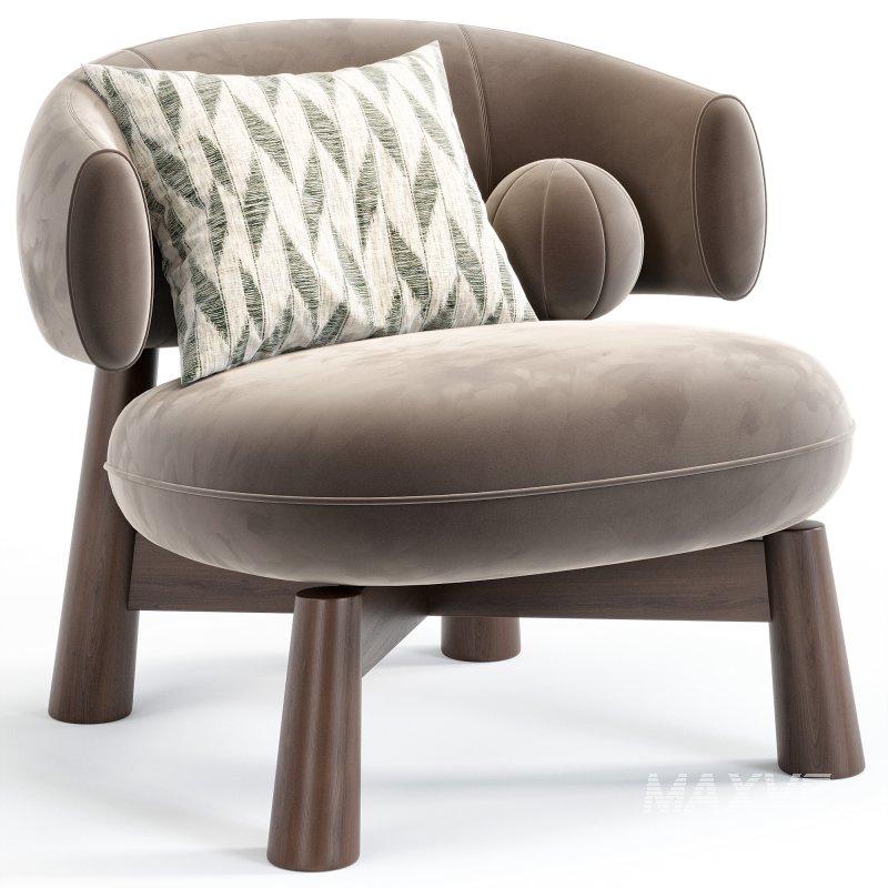 Olaf Armchair By Baxter - Image 2
