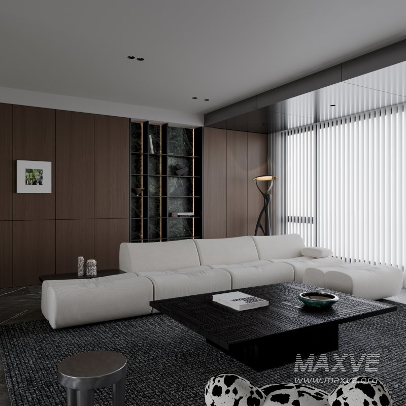 Modern living and dining room - Image 2