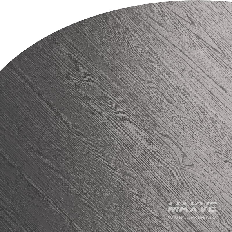 Damian Wooden Round Coffee Table – Black - Image 12