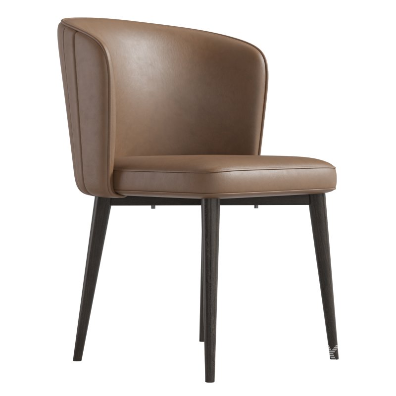 CLAUDE FABRIC DINING CHAIR - Image 6