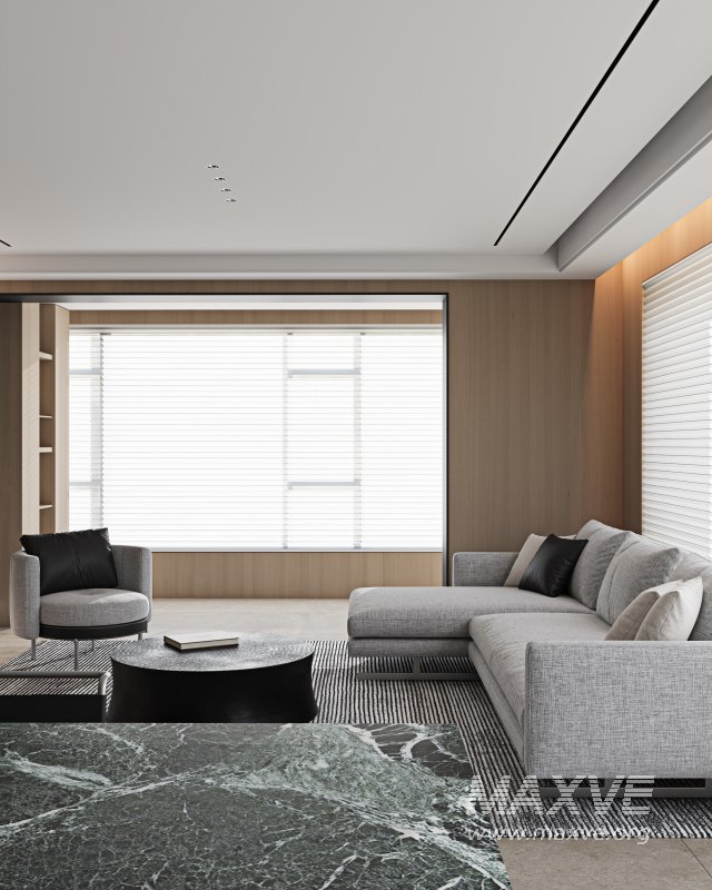 Modern living and dining room - Image 8