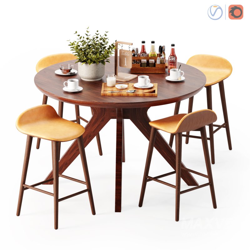 Cafe Set 03 - Image 1