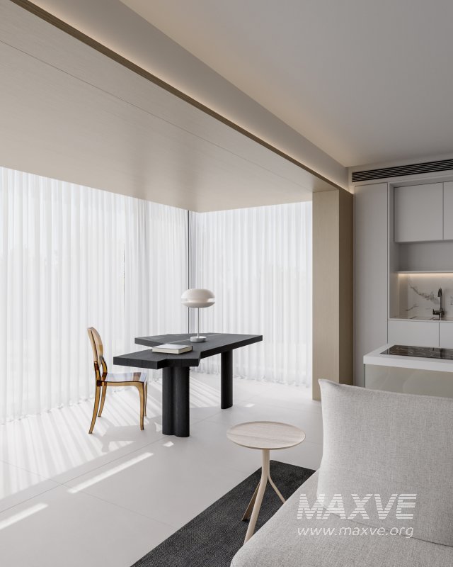 Modern living room dining room - Image 7