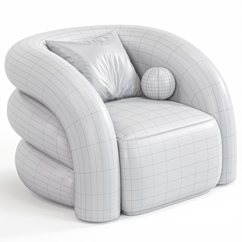 Swivel Novelle Armchair By Eichholtz - Image 7