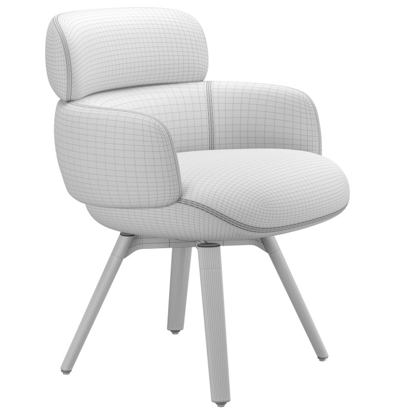 Minotti Vivienne Dining Amchair - Image 5