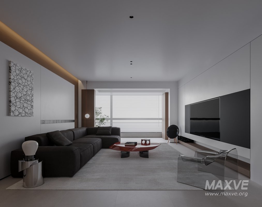 Modern living and dining room - Image 1